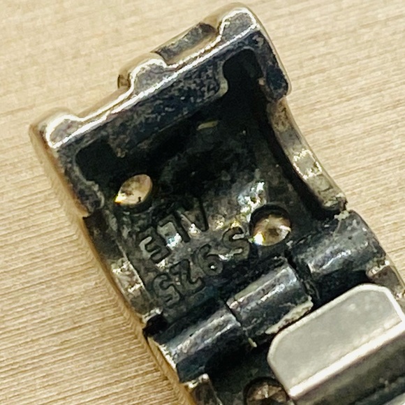 EUC Pandora 790291CZ Sterling Silver Sparkling Clip w/ Clear Zirconia - Picture 10 of 11